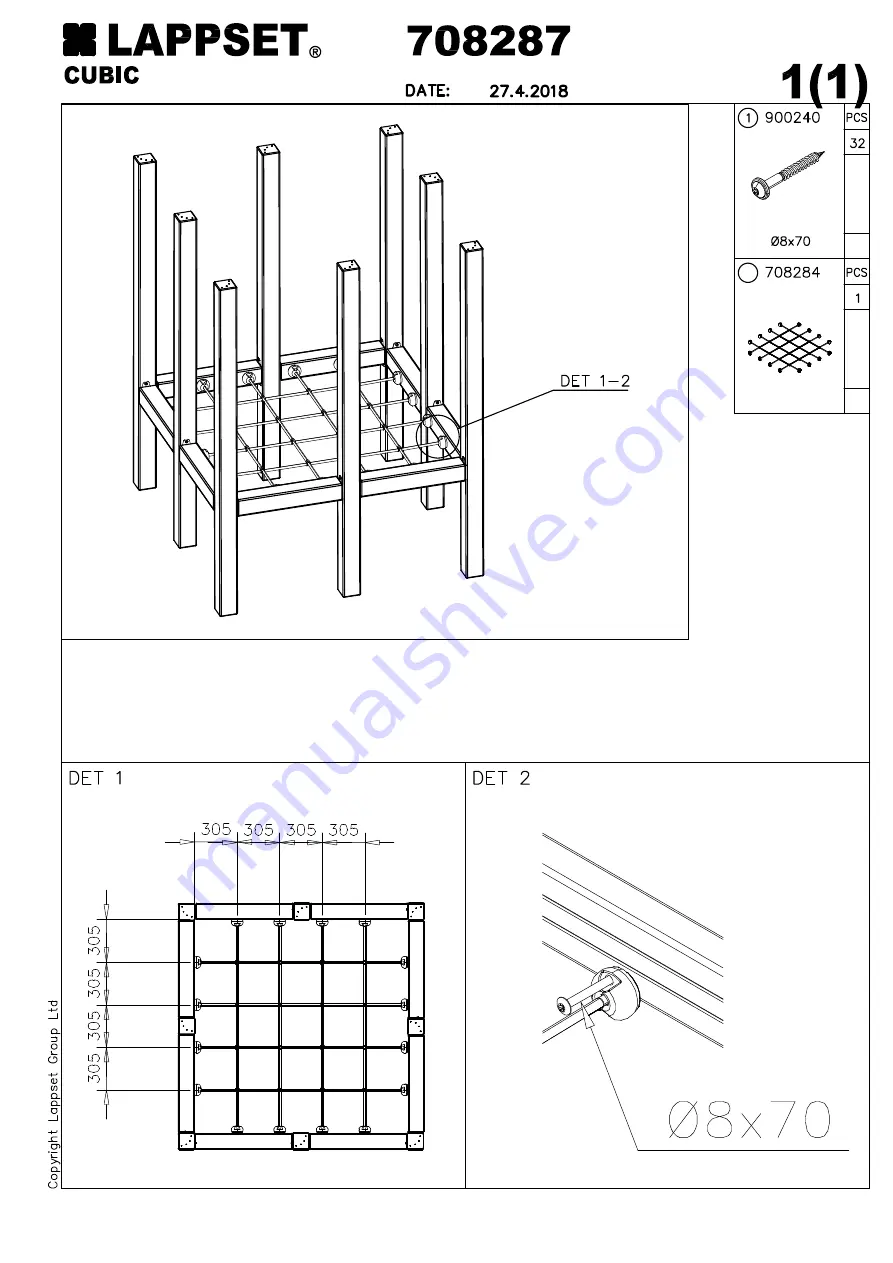 LAPPSET CUBIC Скачать руководство пользователя страница 40