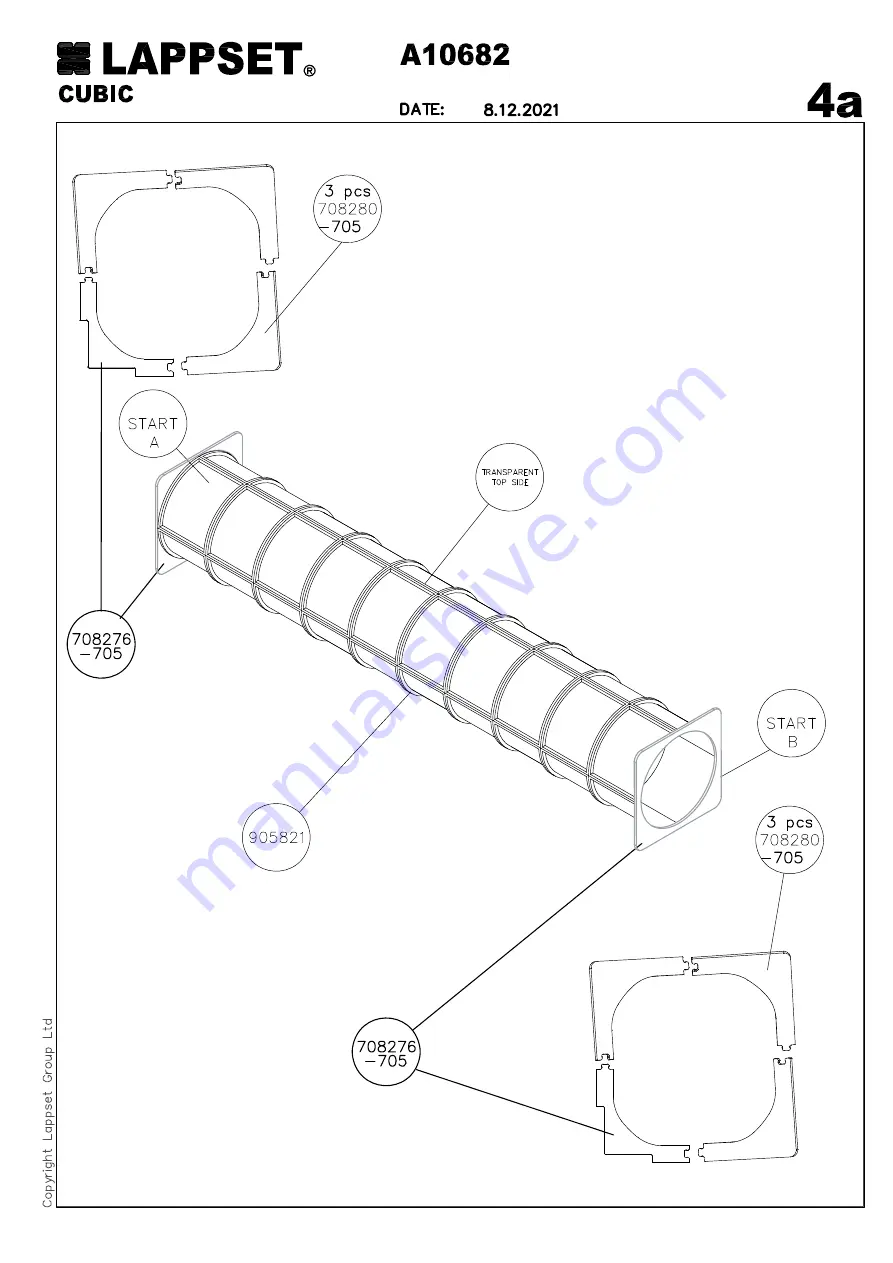 LAPPSET CUBIC Installation Instructions Manual Download Page 71