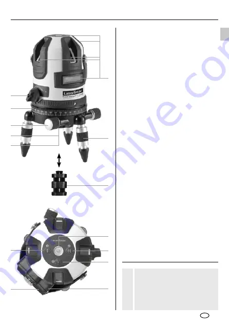 LaserLiner PowerCross-Laser 5 Combi Скачать руководство пользователя страница 5