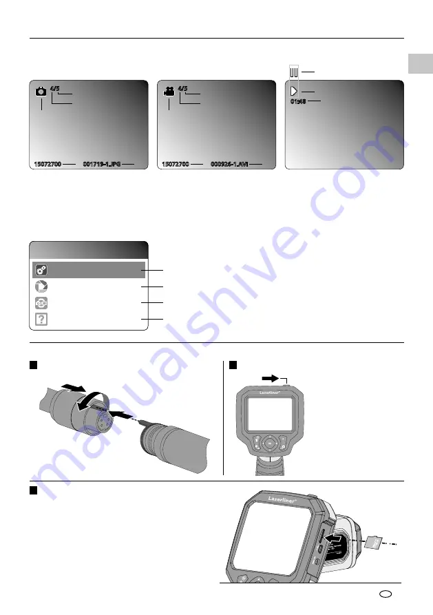 LaserLiner VideoFlex G3 Operating Instructions Manual Download Page 3