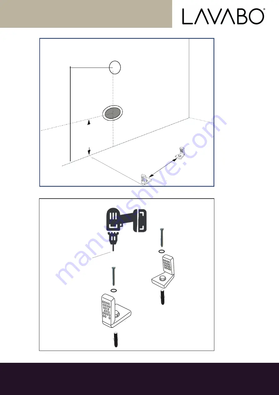 LAVABO Glomp BTW 321109 Installation Instructions Manual Download Page 5