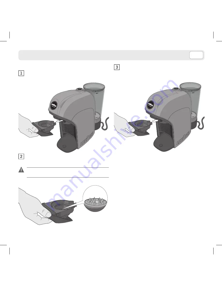 LAVAZZA Tiny Operating Instructions Manual Download Page 13