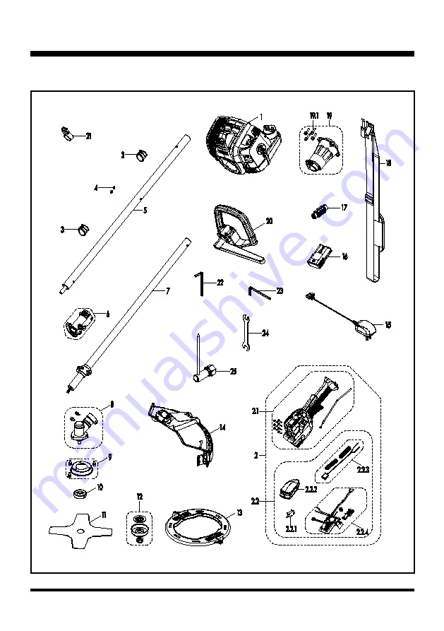 LawnMaster NPTBSP2609A Скачать руководство пользователя страница 7