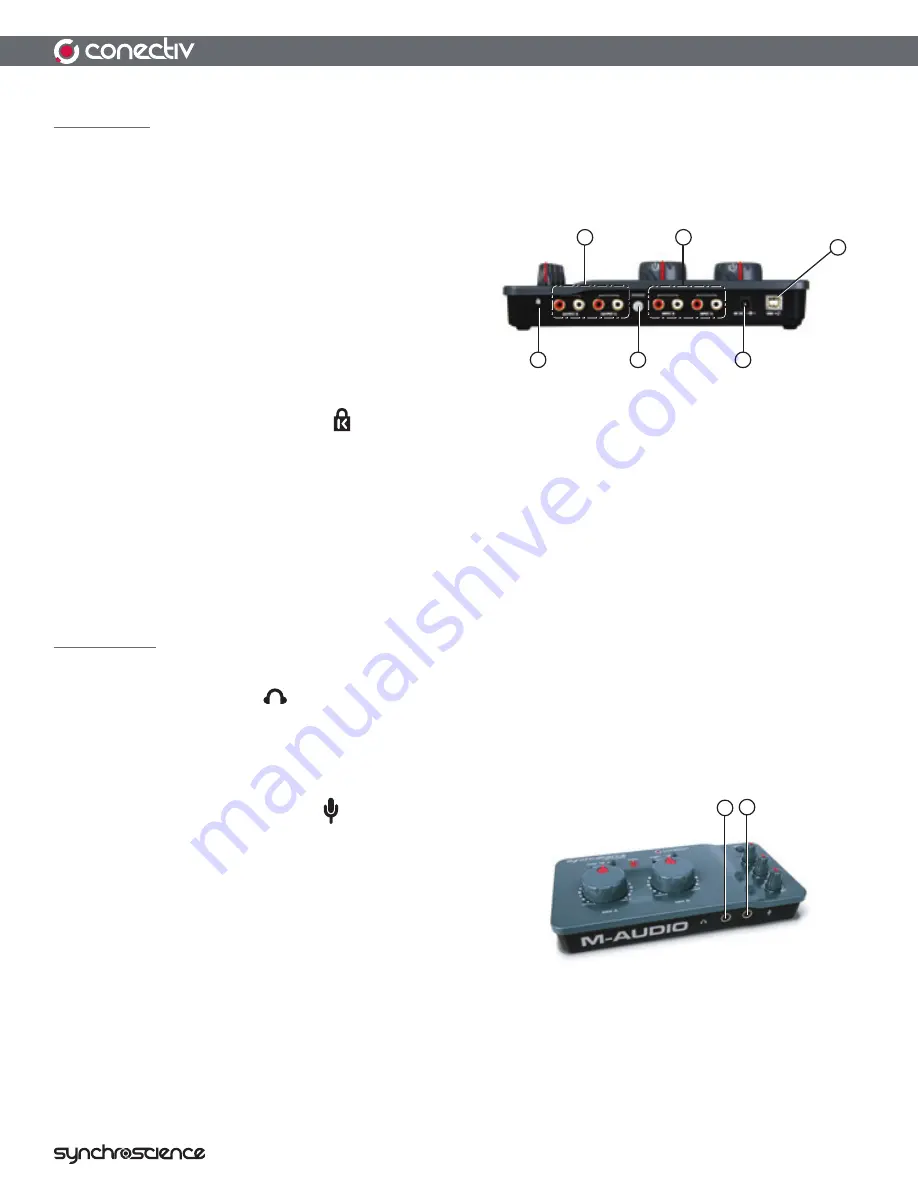 M-Audio Audio Interface Conectiv User Manual Download Page 7