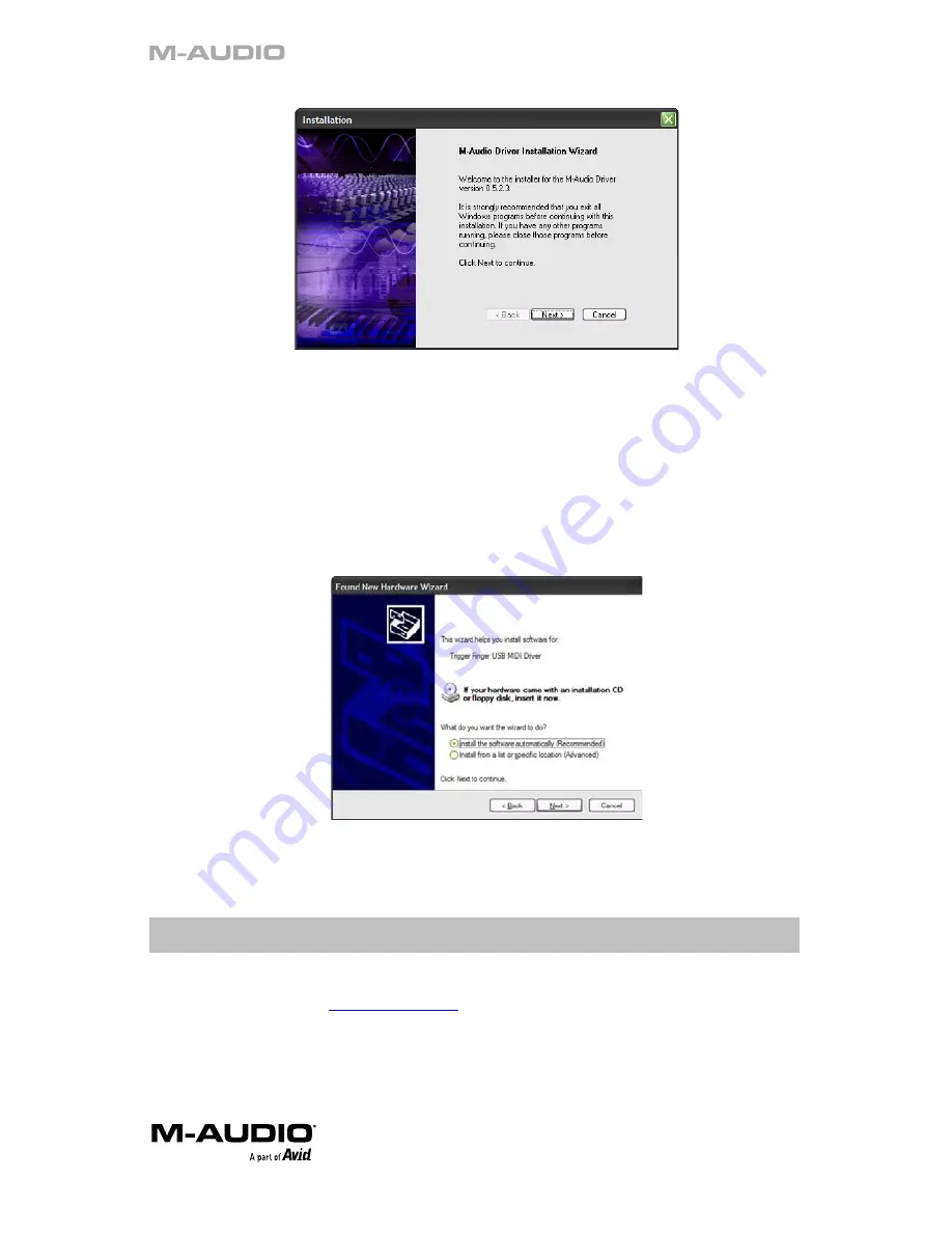 M-Audio Drums Quick Start Manual Download Page 7