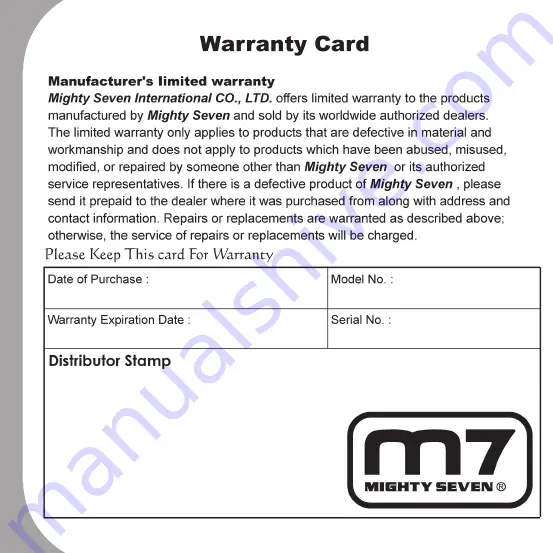 M7 RA-101 Manual Download Page 50