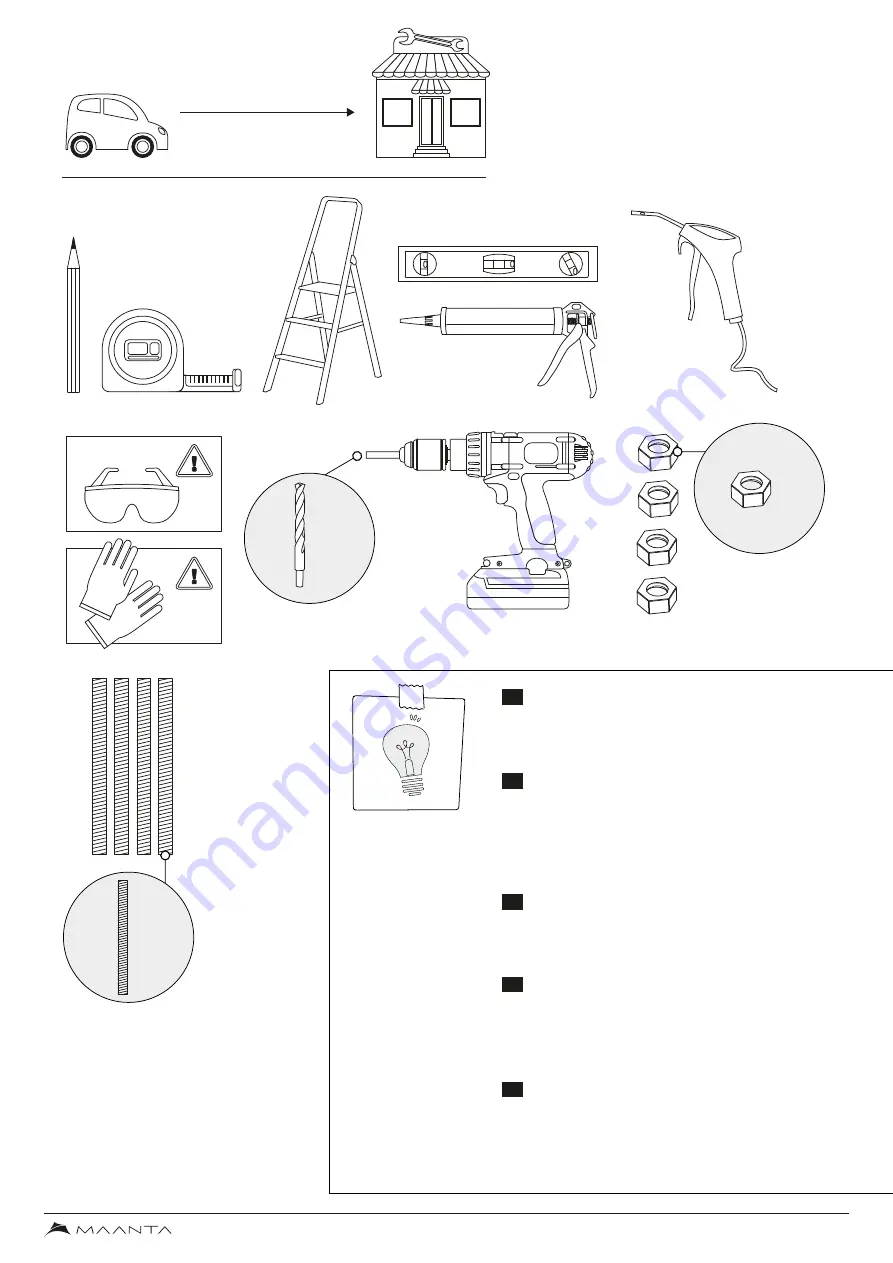 Maanta ULISSE Instructions And Warnings Download Page 3