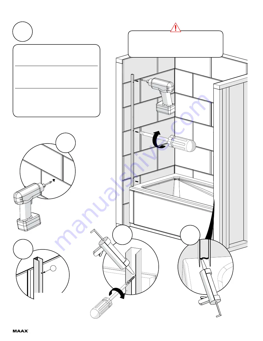 MAAX 137501 Installation Instructions Manual Download Page 6