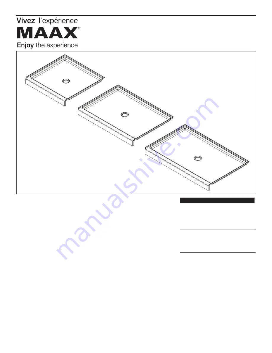 MAAX SPL 3838 Installation Manual Download Page 5