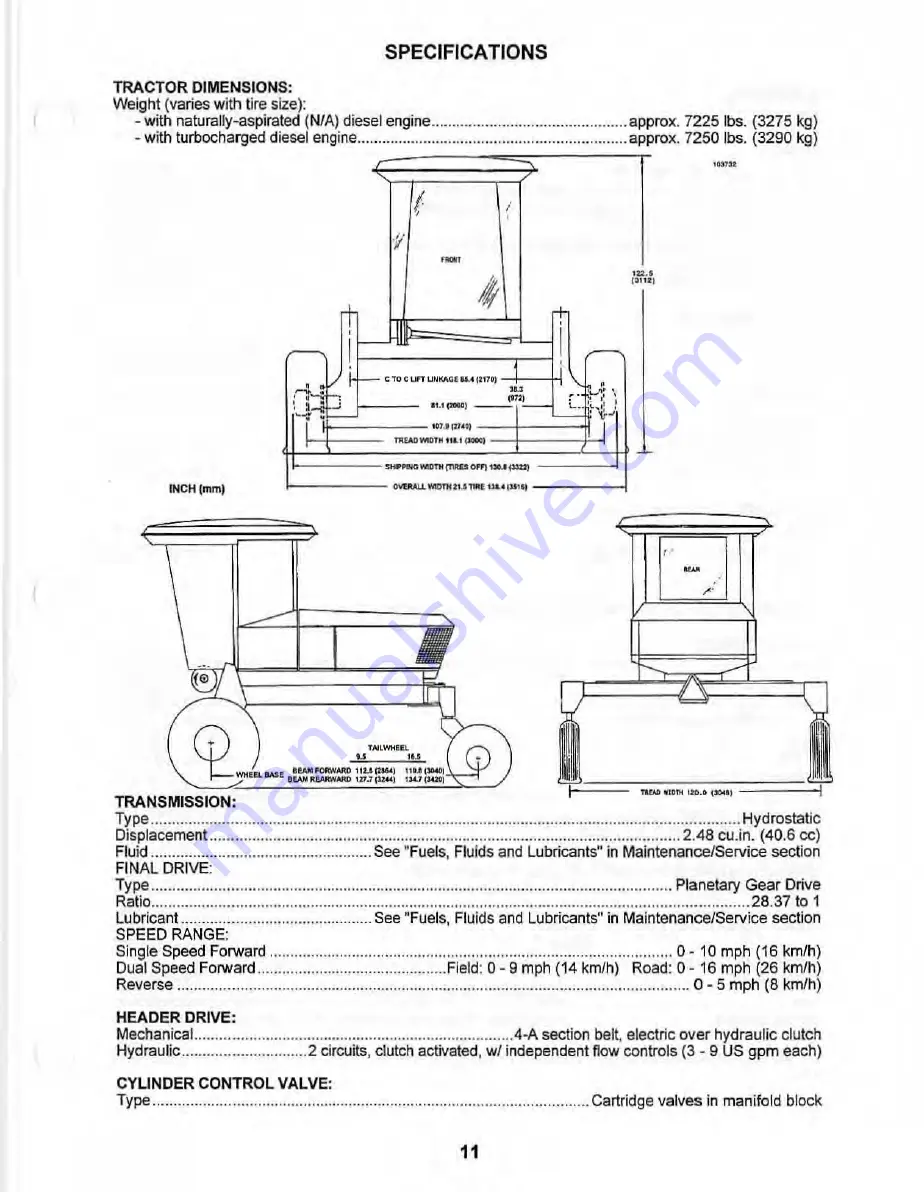 MacDon 9200 Скачать руководство пользователя страница 13