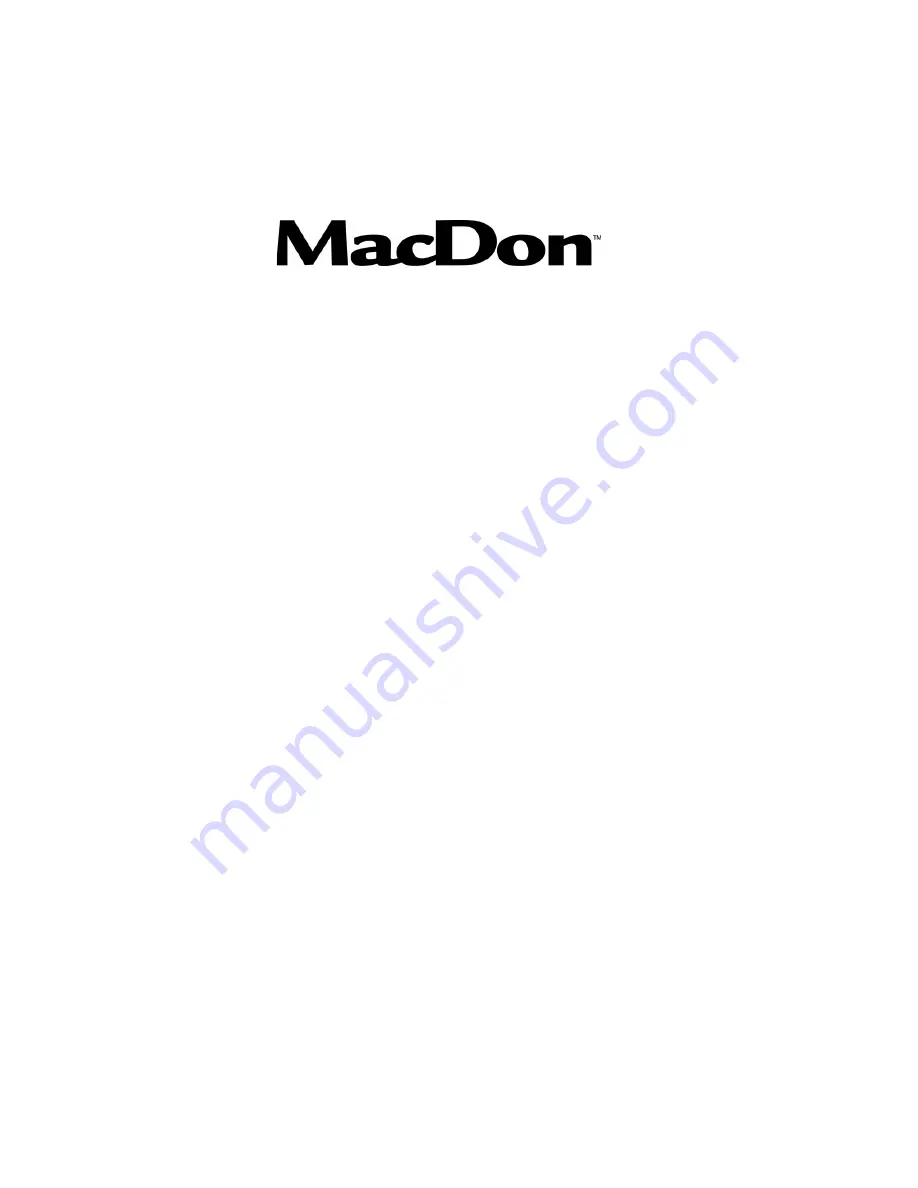 MacDon A30-S Assembly Instructions Manual Download Page 1