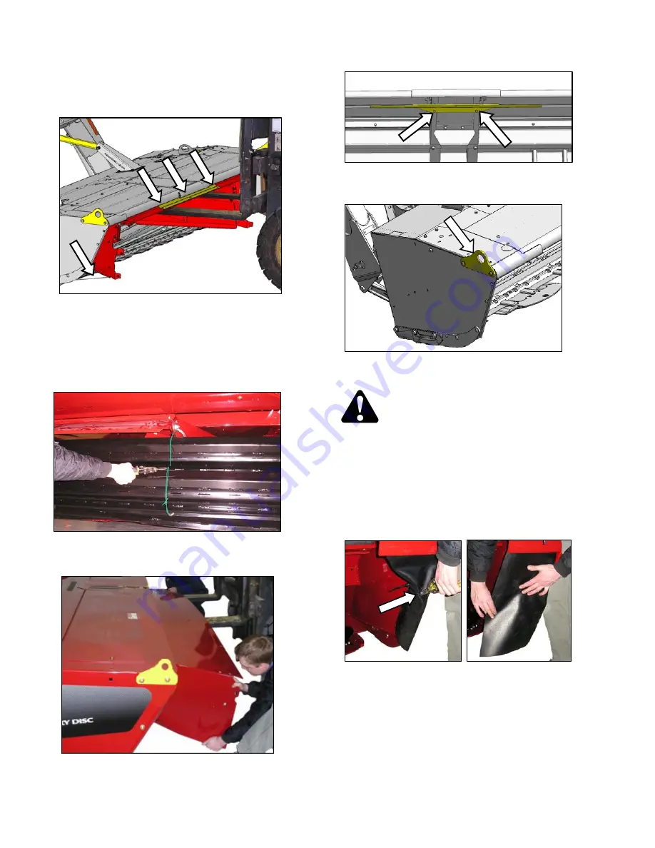 MacDon R85 Unloading And Assembly Instructions Download Page 16