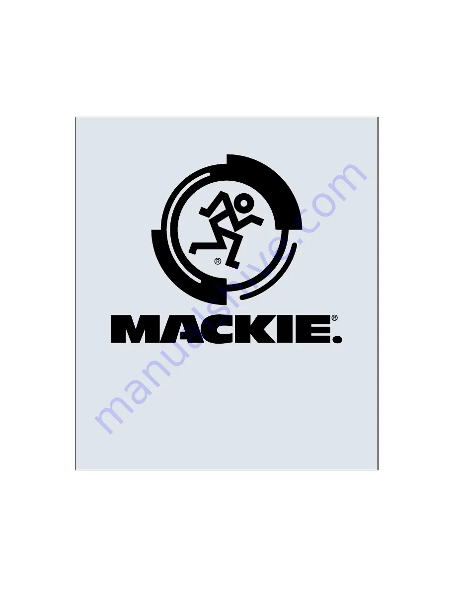 Mackie MCE Quick Start Manual Download Page 8