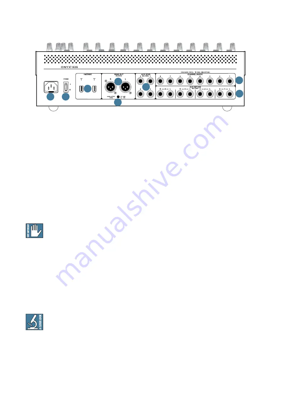 Mackie Onyx 1620i Owner'S Manual Download Page 10