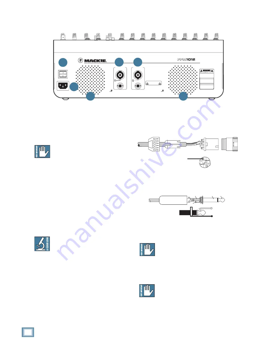 Mackie PPM1012 Owner'S Manual Download Page 10