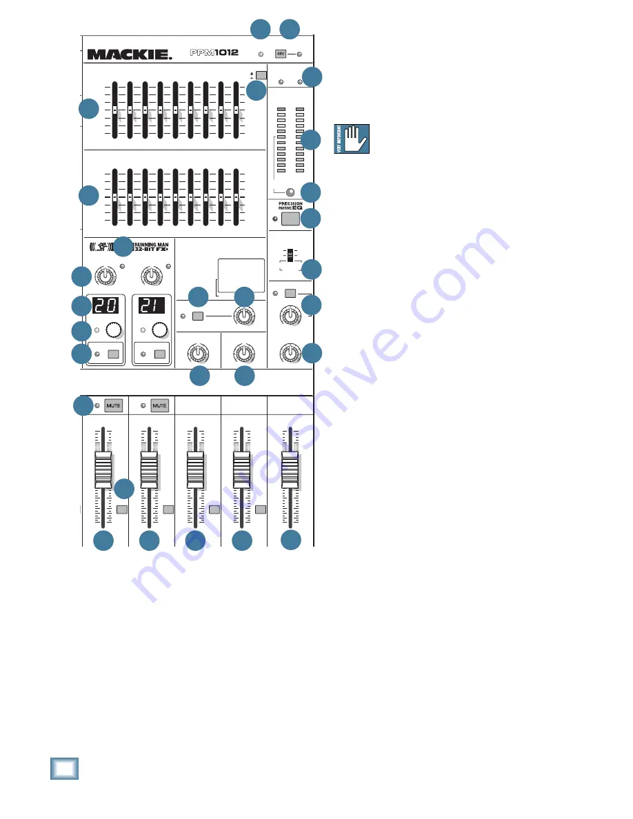 Mackie PPM1012 Owner'S Manual Download Page 24