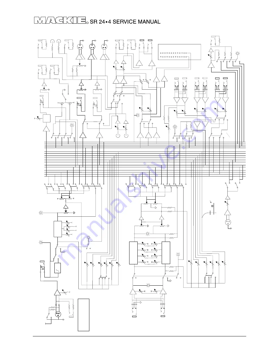 Mackie SR24 4 Service Manual Download Page 4