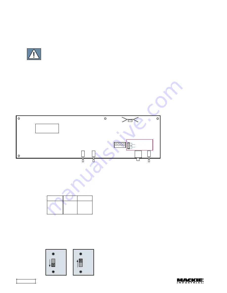 Mackie UP4061 Скачать руководство пользователя страница 8