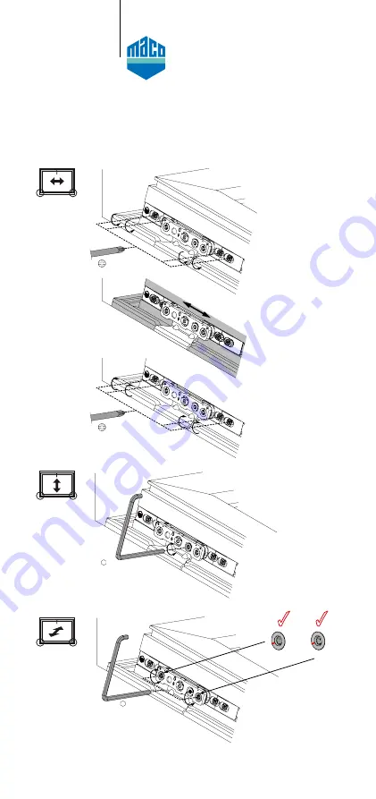 Maco MULTI Maintenance And Adjustment Instructions Download Page 12