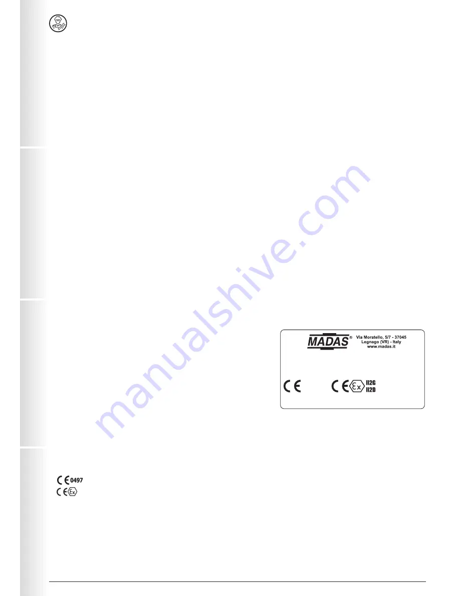 Madas MVB/1 MAX Technical Manual Download Page 8