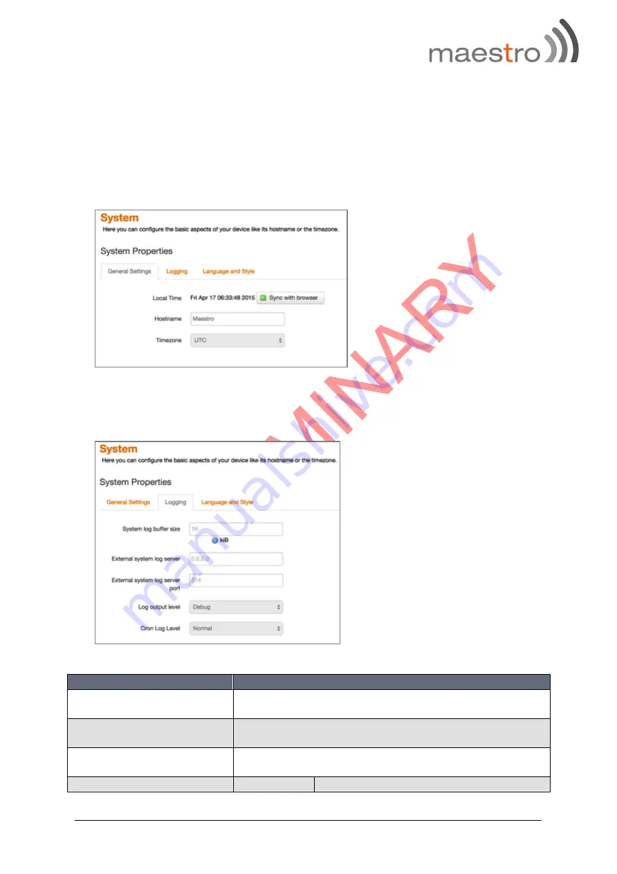 Maestro e200 series Quick Start Manual Download Page 32