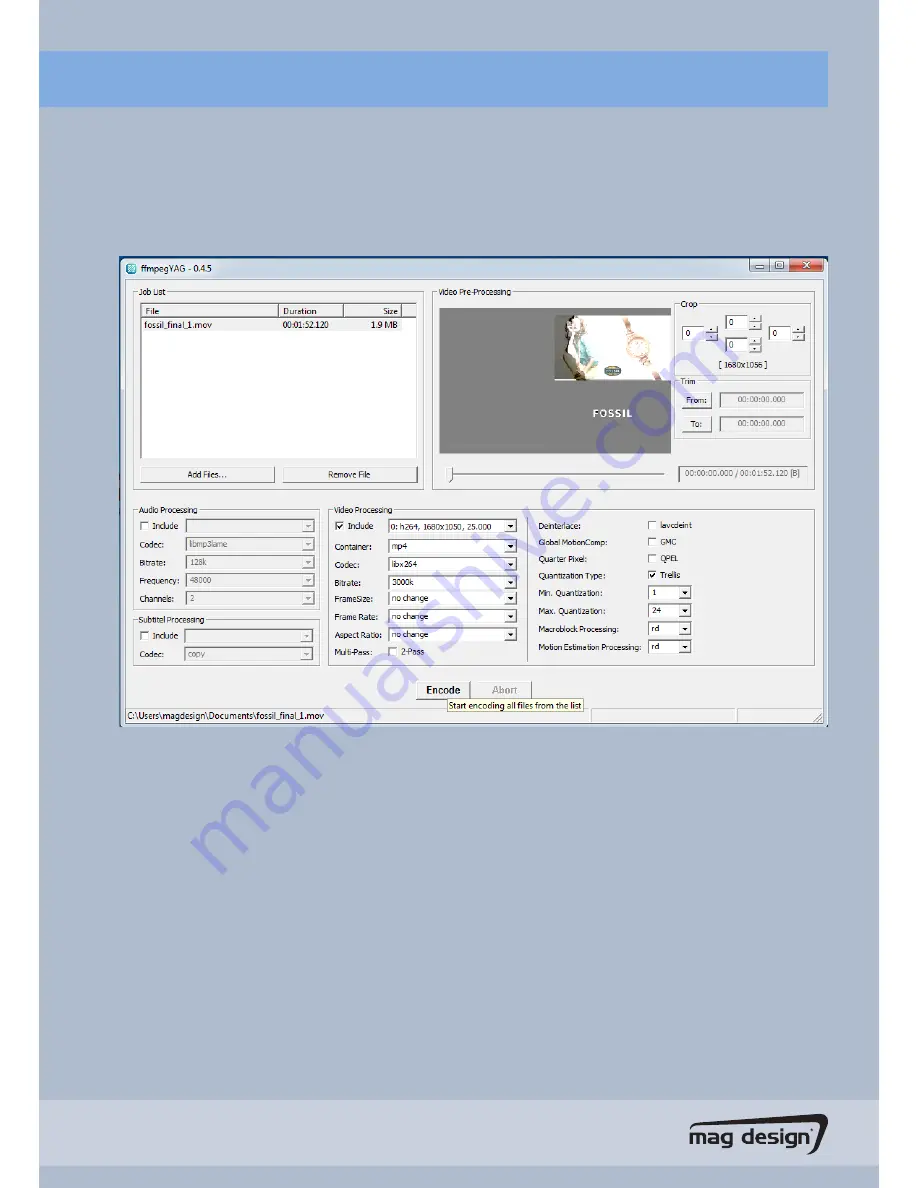 MAG Design PocketVJ Manual Manual Download Page 18