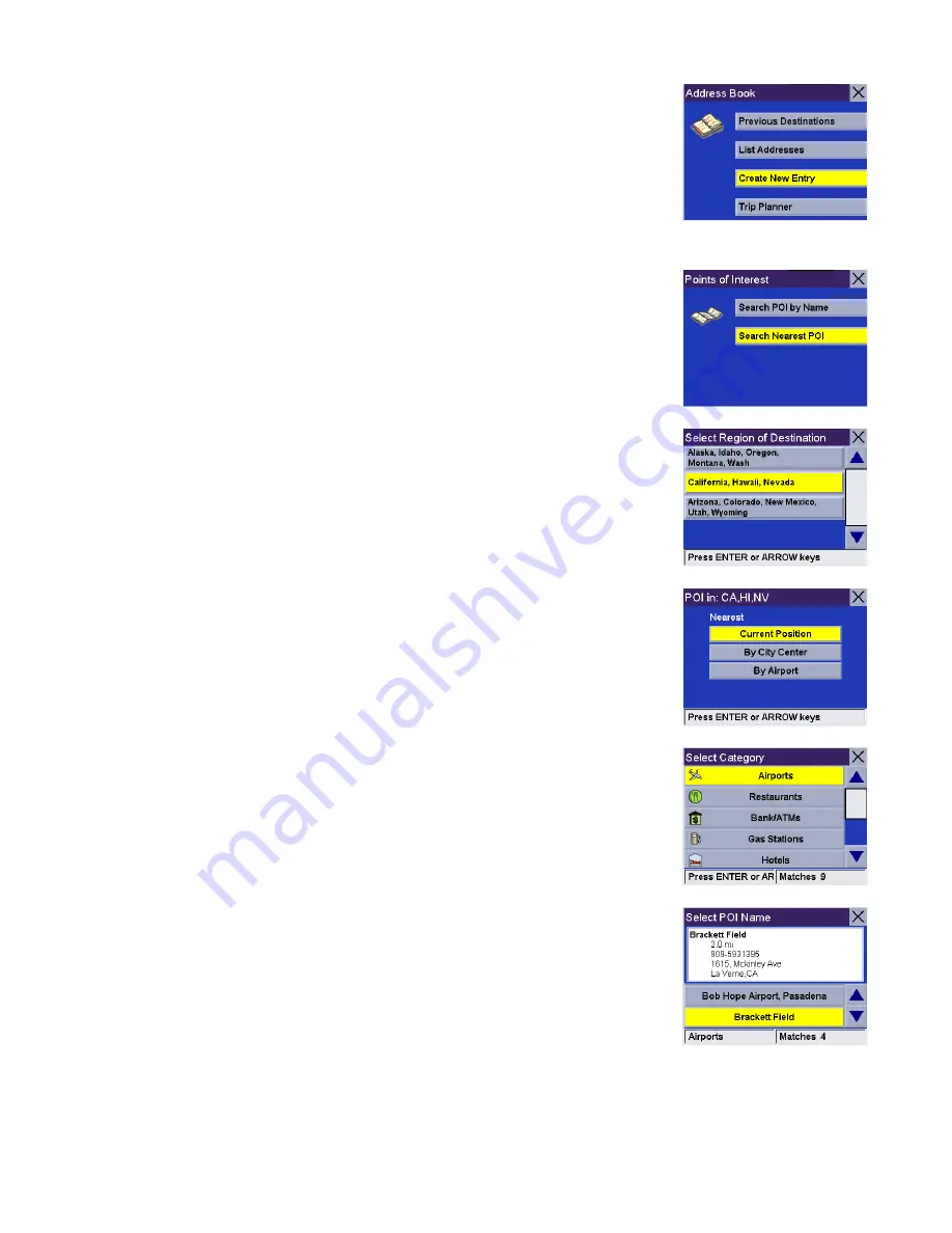 Magellan RoadMate 360 - Automotive GPS Receiver Reference Manual Download Page 44