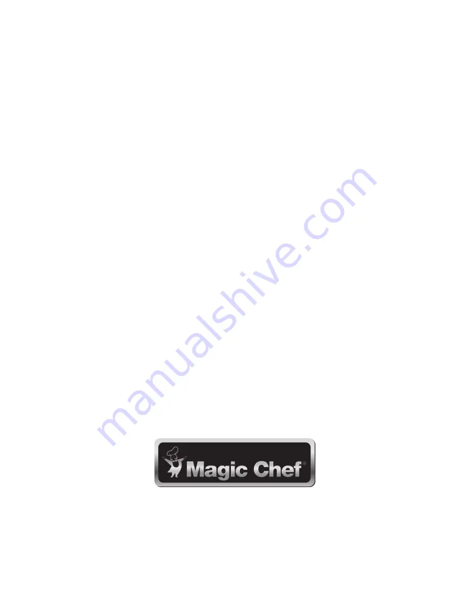 Magic Chef HVDR1040W Скачать руководство пользователя страница 29