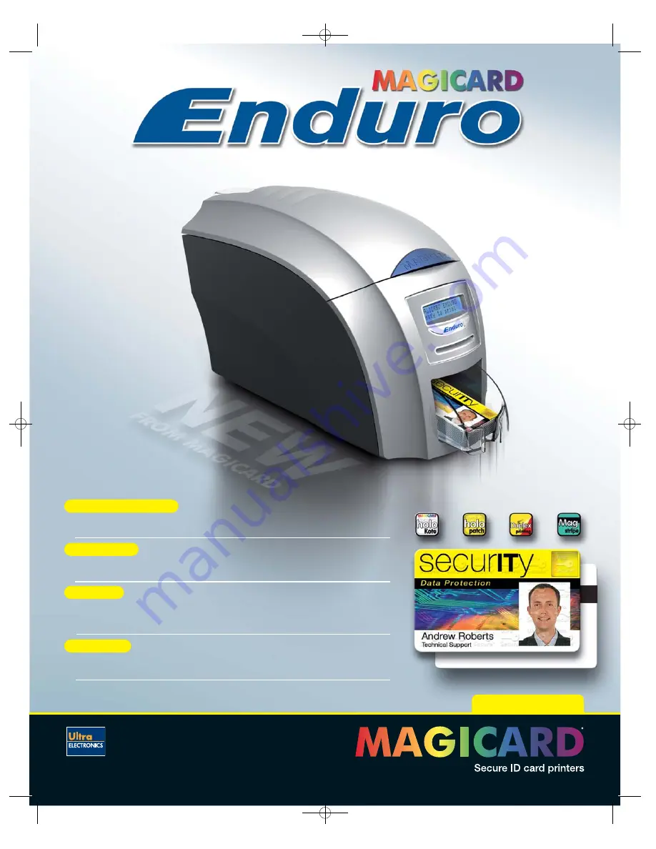 Magicard Enduro Duo Скачать руководство пользователя страница 1