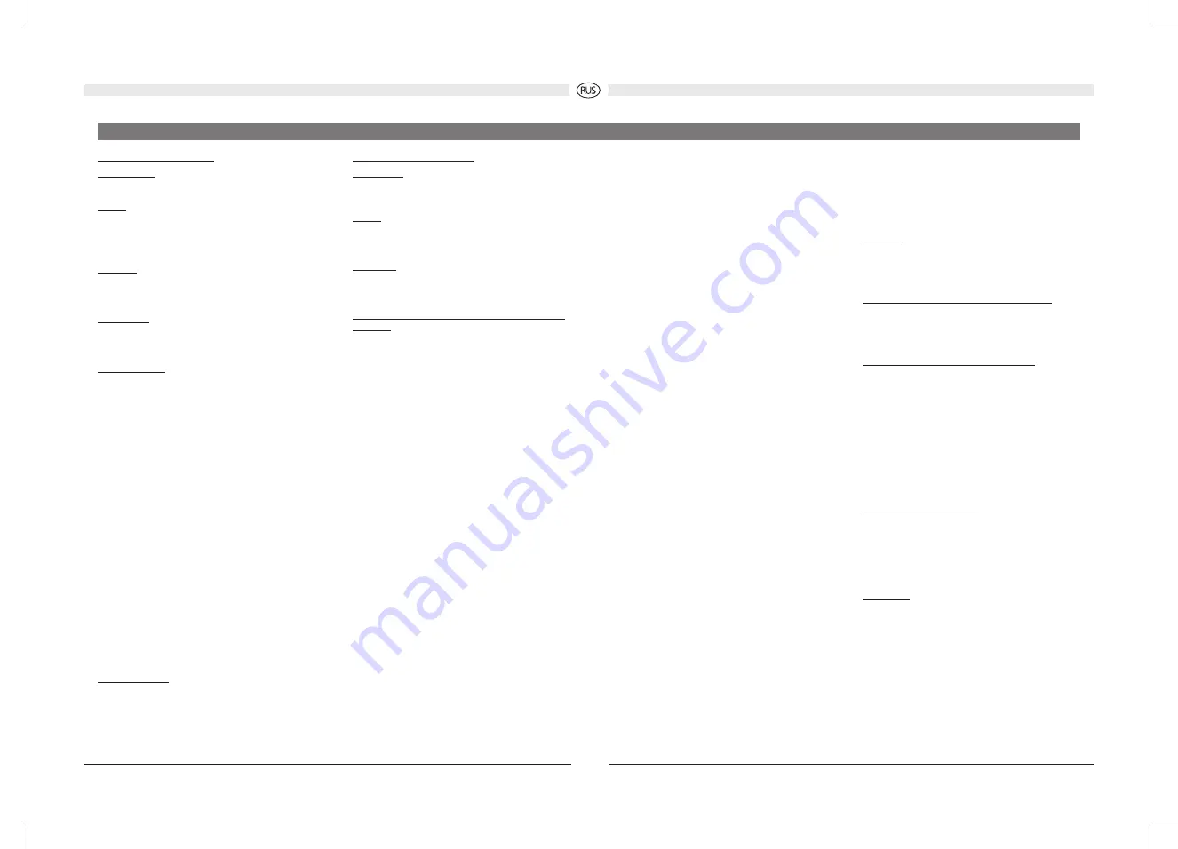 Magnat Audio MC 100 Important Notes For Installation & Warranty Card Download Page 59