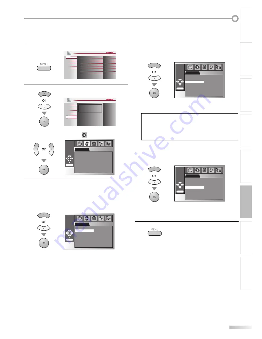 Magnavox 19MD359B - HD Flat Panel LCD/DVD Скачать руководство пользователя страница 47