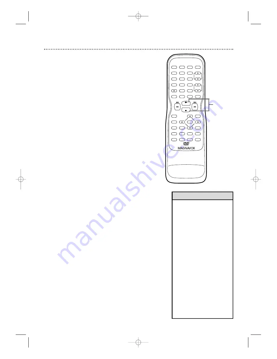 Magnavox 19MDTR20 - Dvd-video Player Manual Del Usuario Download Page 16