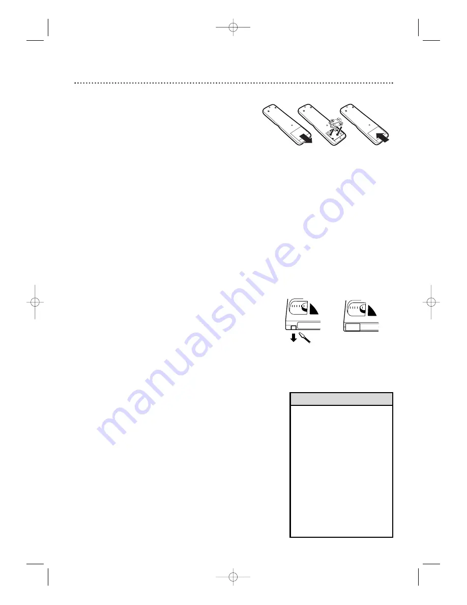 Magnavox 20MC4304 - Tv/dvd/vcr Combination Manual De Usuario Download Page 7