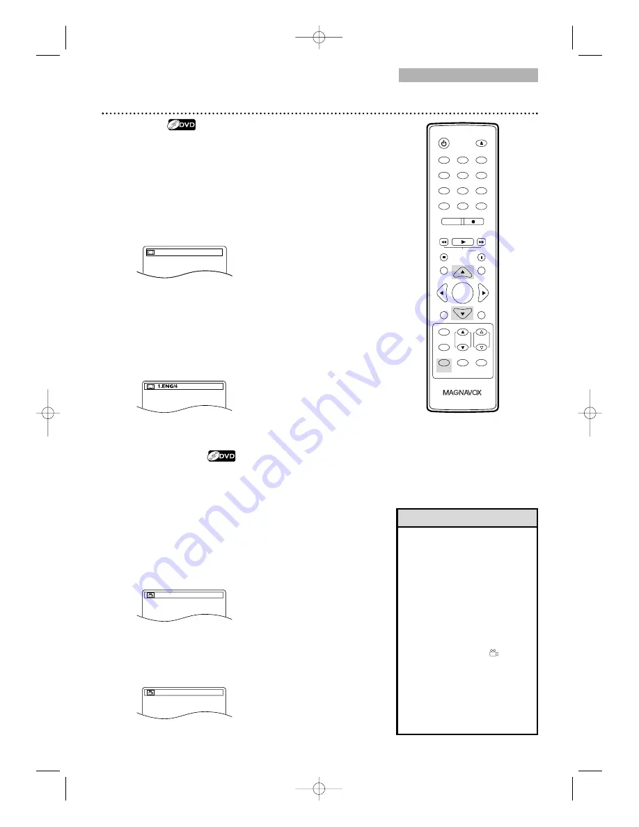 Magnavox 20MC4306 - Tv/dvd/vcr Combination Скачать руководство пользователя страница 59