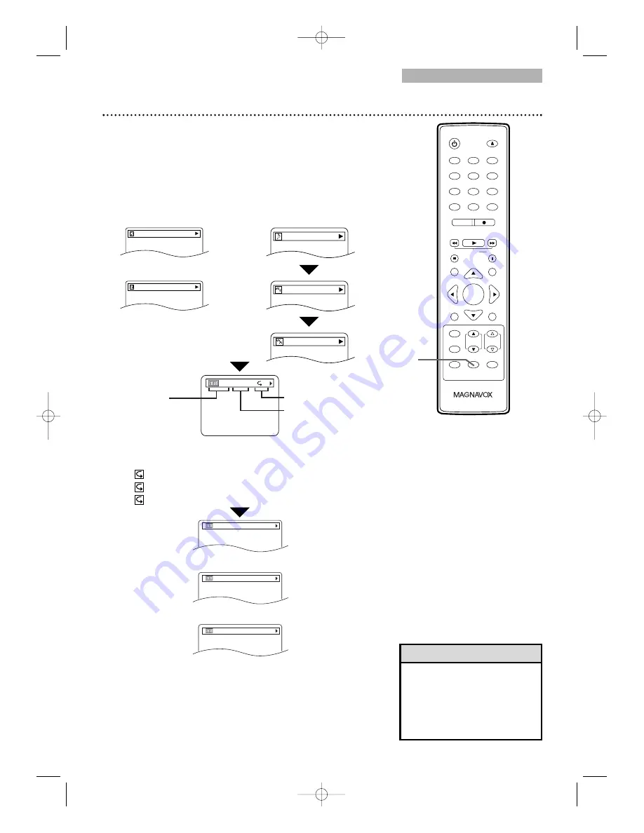 Magnavox 20MC4306 - Tv/dvd/vcr Combination Mode D'Emploi Download Page 63