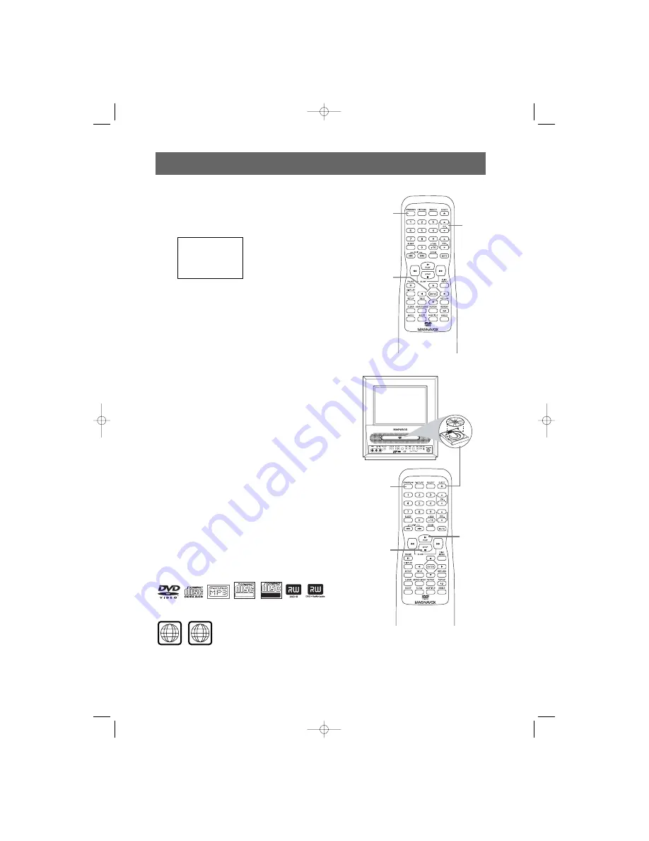 Magnavox 9MDPF20 - Dvd-video Player Quick Use Manual Download Page 2