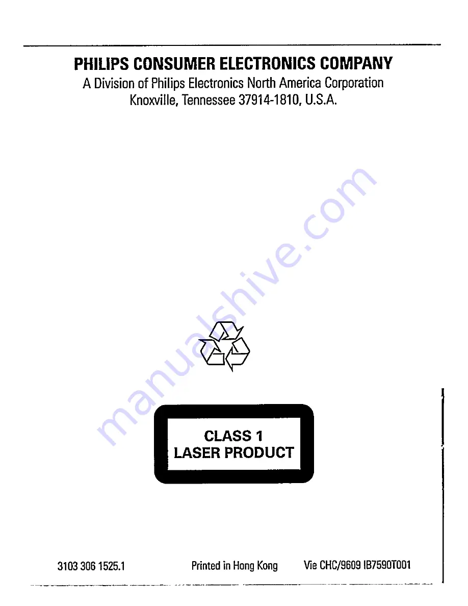 Magnavox AZ7461 - Portable Radio Cass Rec Mode D'Emploi Download Page 26