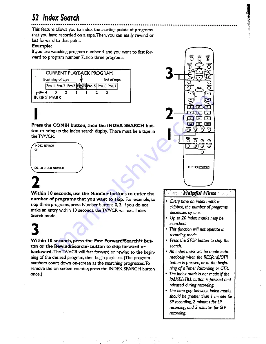 Magnavox CCX194AT Owner'S Manual Download Page 52