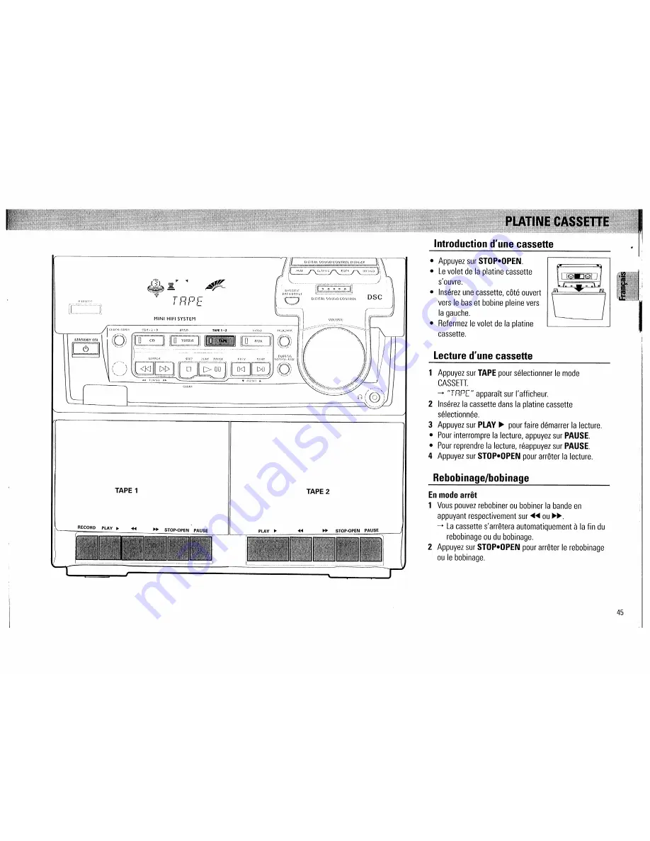 Magnavox FW 560C Owner'S Manual Download Page 45