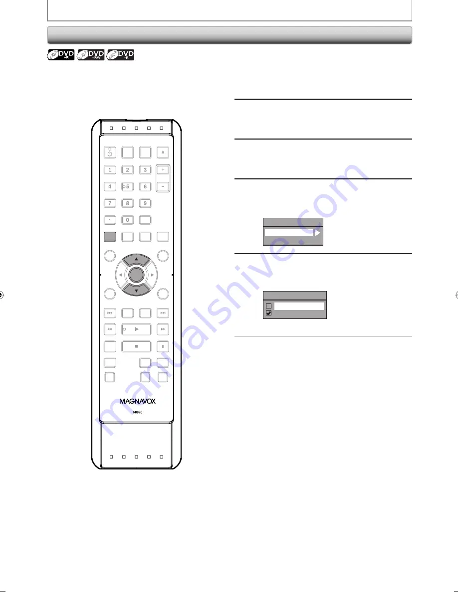 Magnavox H2160MW9 - DVDr / HDDr Manuel De L'Utilisateur Download Page 62