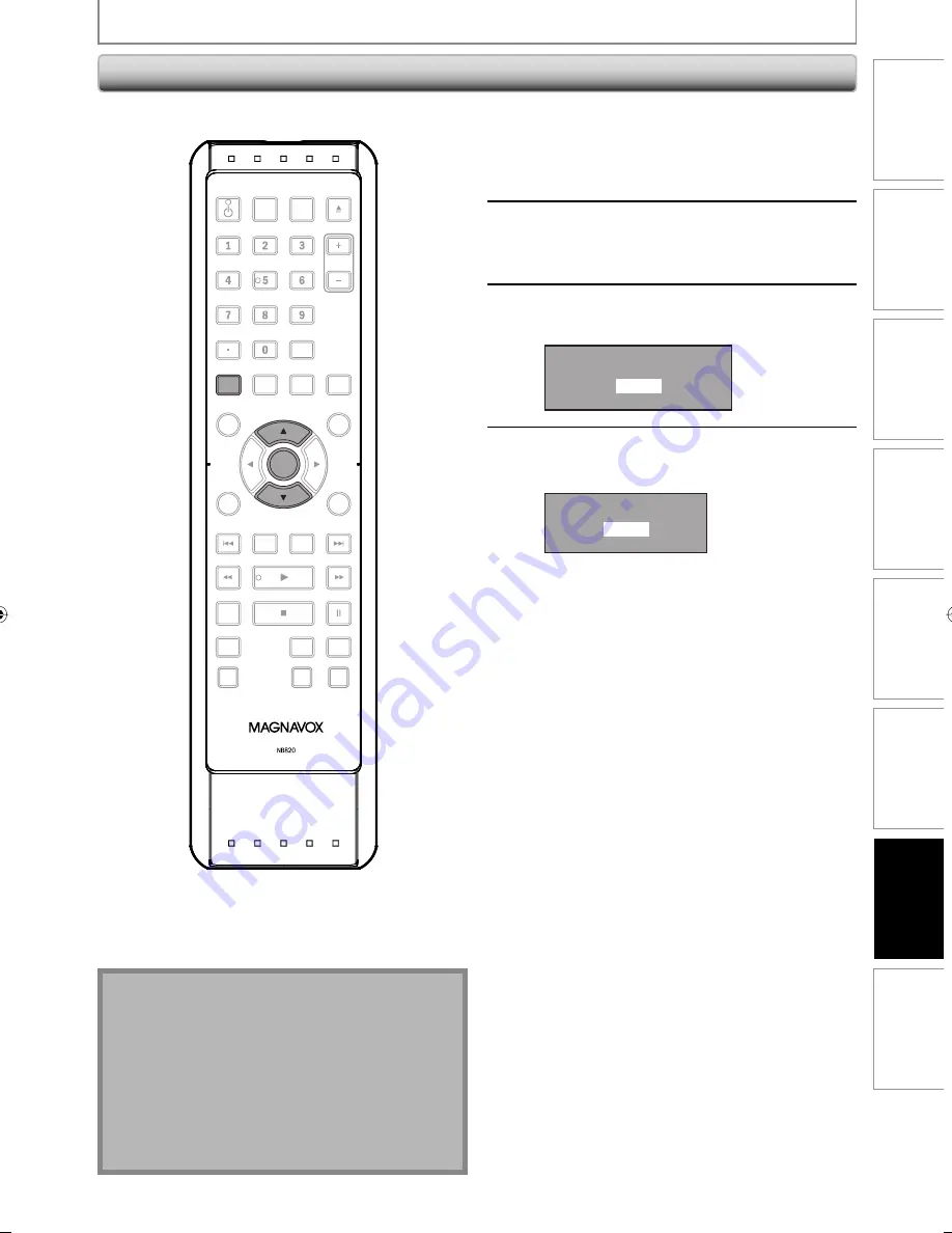 Magnavox H2160MW9 - DVDr / HDDr Manuel De L'Utilisateur Download Page 111