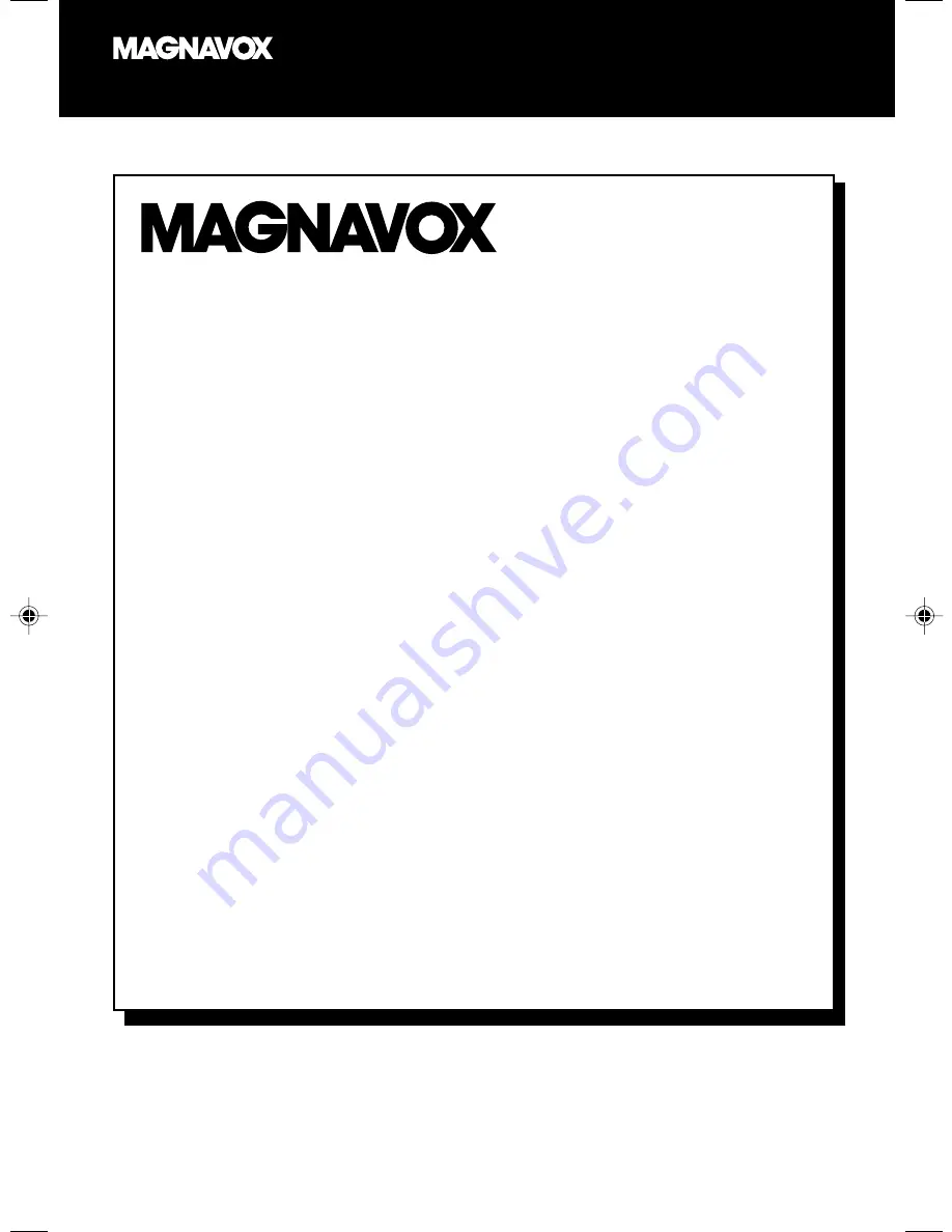 Magnavox MAS-85 Скачать руководство пользователя страница 6