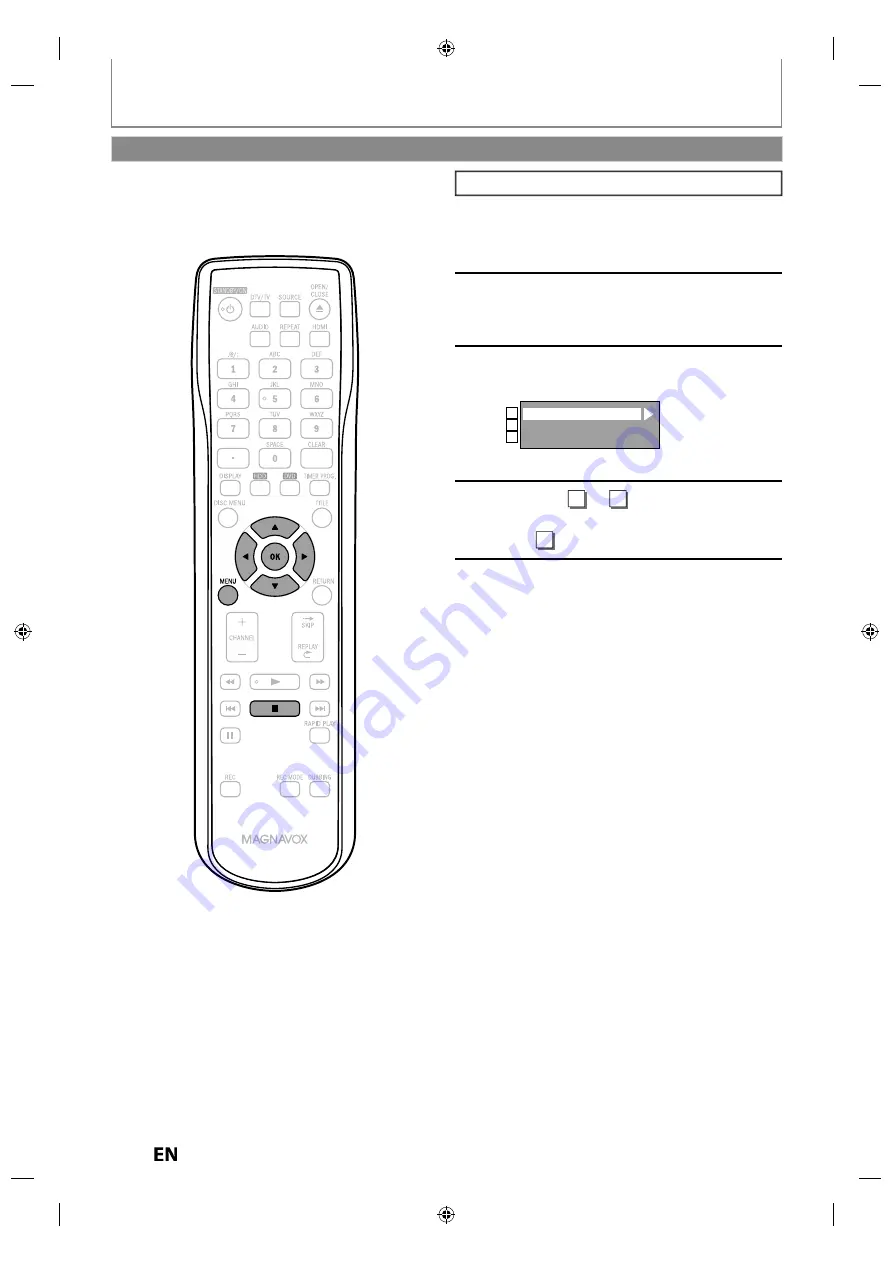 Magnavox MDR533H Скачать руководство пользователя страница 112