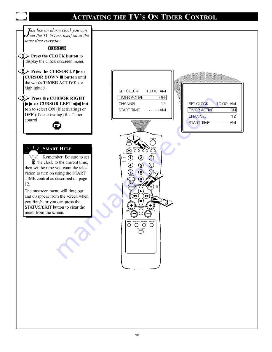 Magnavox TP3285C1 Скачать руководство пользователя страница 10