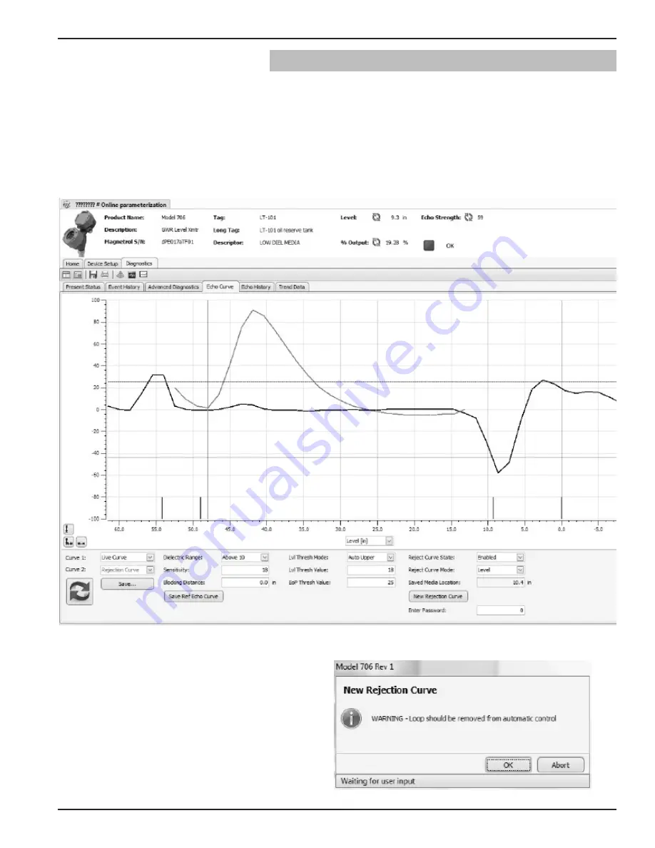 Magnetrol Eclipse 706GWR Installation And Operating Manual Download Page 101