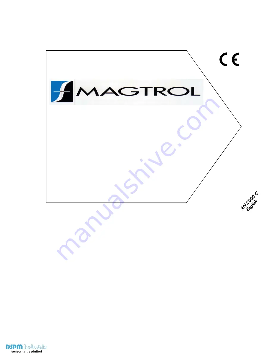 Magtrol AN Series Скачать руководство пользователя страница 1