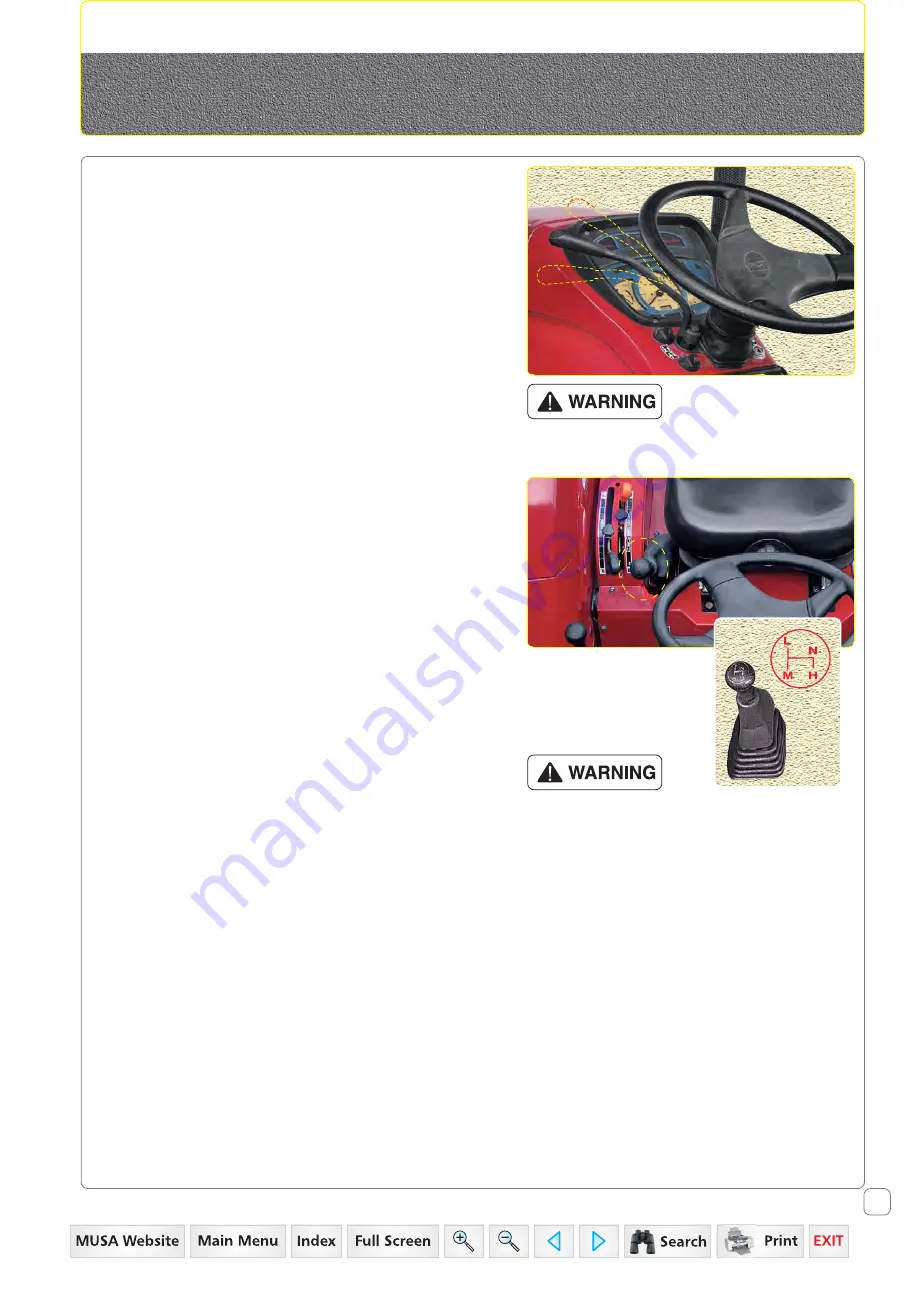 Mahindra 60 Series Operator'S Manual Download Page 38