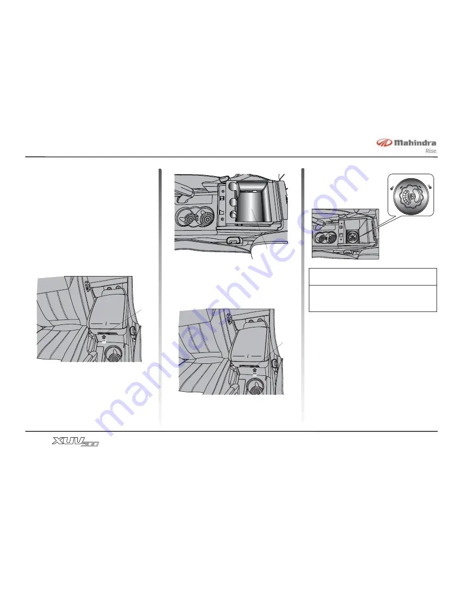 Mahindra XUV500 Owner'S Manual Download Page 87