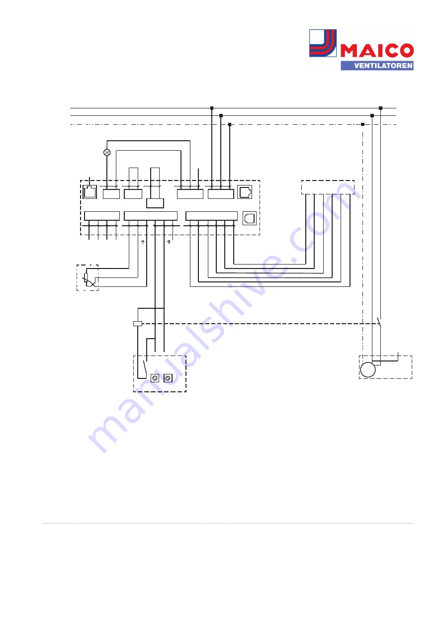 Maico EAQ 10/3 Wiring Diagram Download Page 2