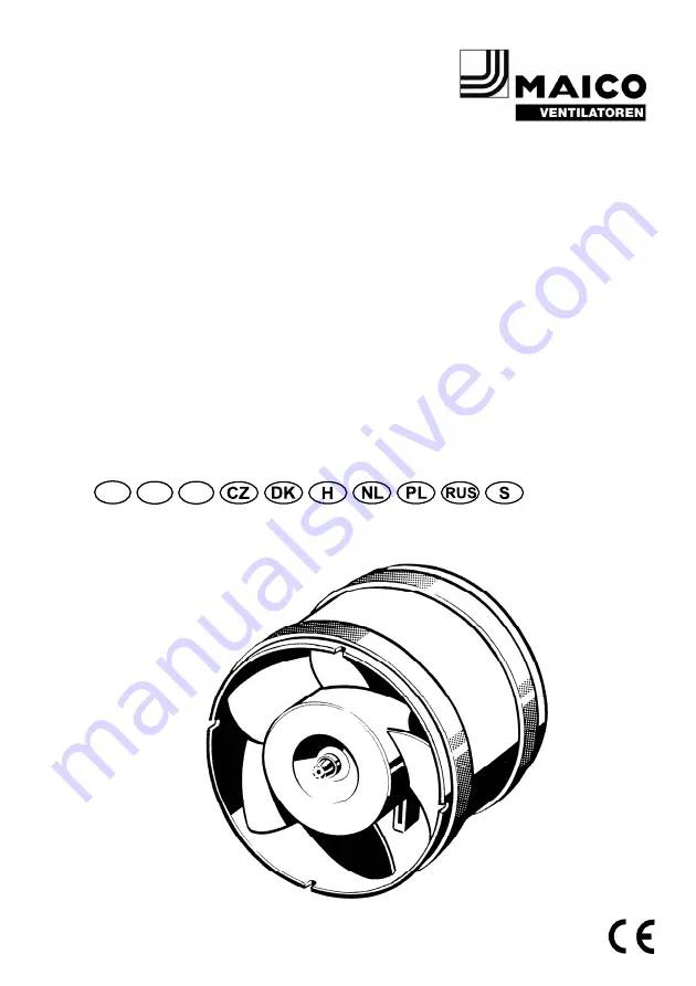 Maico ECA 15/2 E Скачать руководство пользователя страница 1